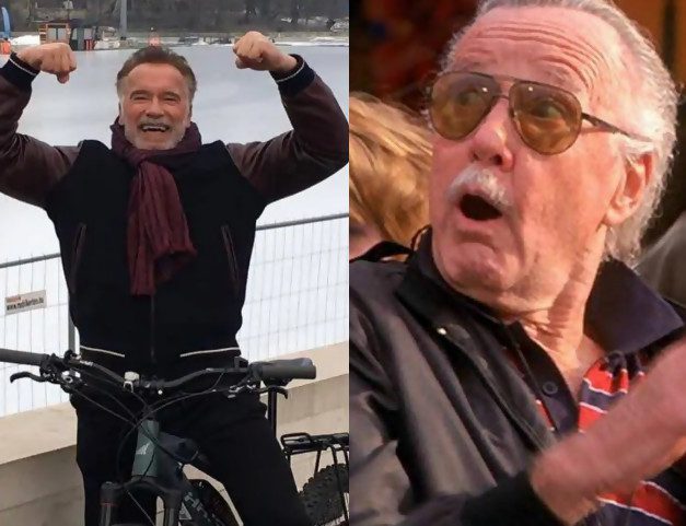 Arnold Schwarzenegger: superhéroes para Stan Lee y un guionista de Deadpool