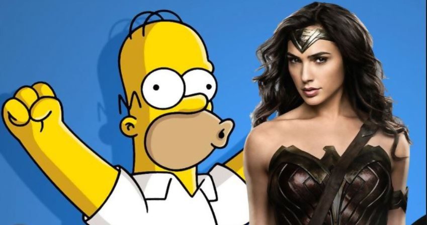 ¡Los Simpson se burlan de DC y Wonder Woman con Gal Gadot!