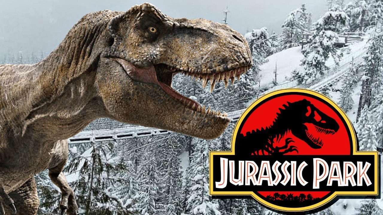 Jurassic World 3 Dominion se burla de los dinosaurios en la nieve con una foto