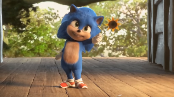 Después de Baby Yoda, Baby Sonic rompe Internet - Sonic Le Film teaser