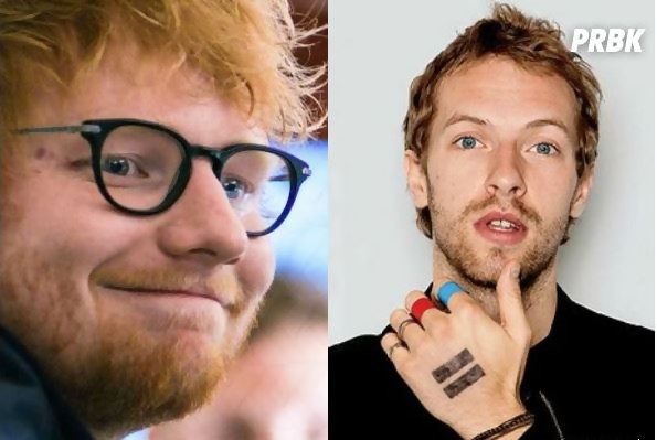 Ayer: Chris Martin de Coldplay rechazó el papel de Ed Sheeran.  este es el por qué