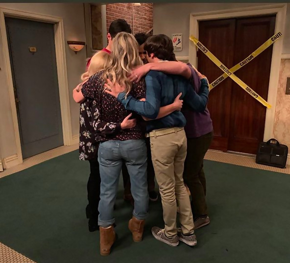 The Big Bang Theory temporada 12: ¡eso es!  Los actores llorando por el final