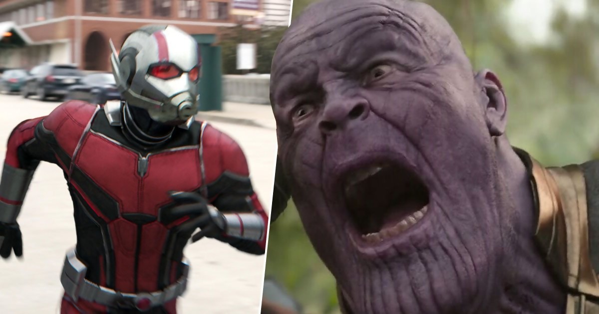 Vengadores: ¡Ant-Man mata a Thanos mientras entra en su ano!  Josh Brolin reacciona.  Video WTF