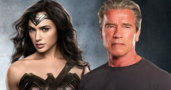 Arnold Schwarzenegger en Wonder Woman y Predator?