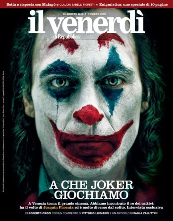 Joker - il venerdi - Portada de revista - 01 