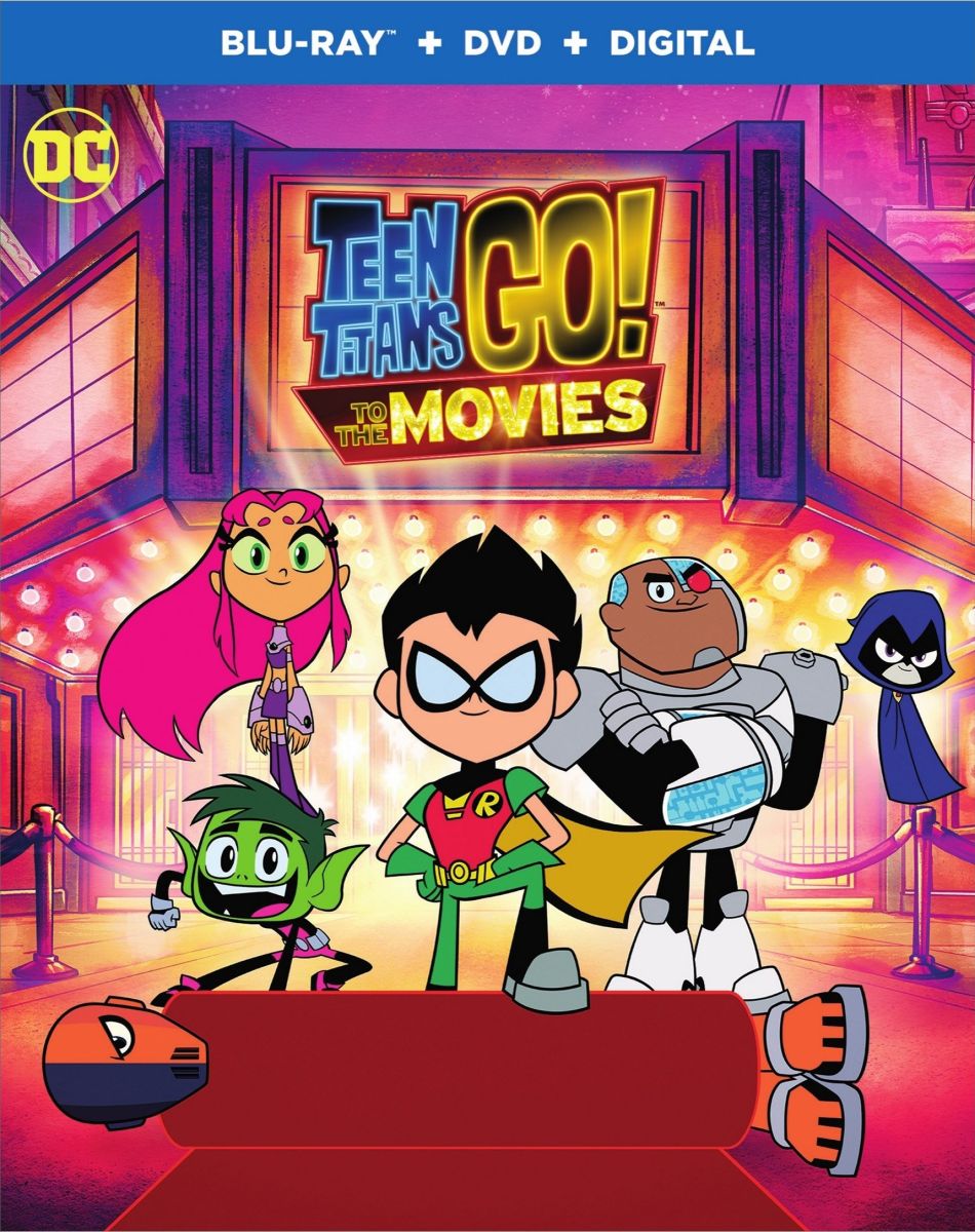 'Teen Titans GO!  a las películas que llegarán a Blu-ray y Digital en octubre
