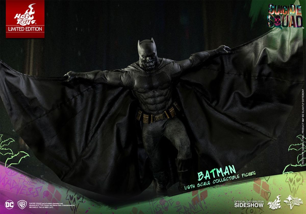 'Suicide Squad' Batman (Rebreather Version) Hot Toys Sexta escala Revisión de la figura