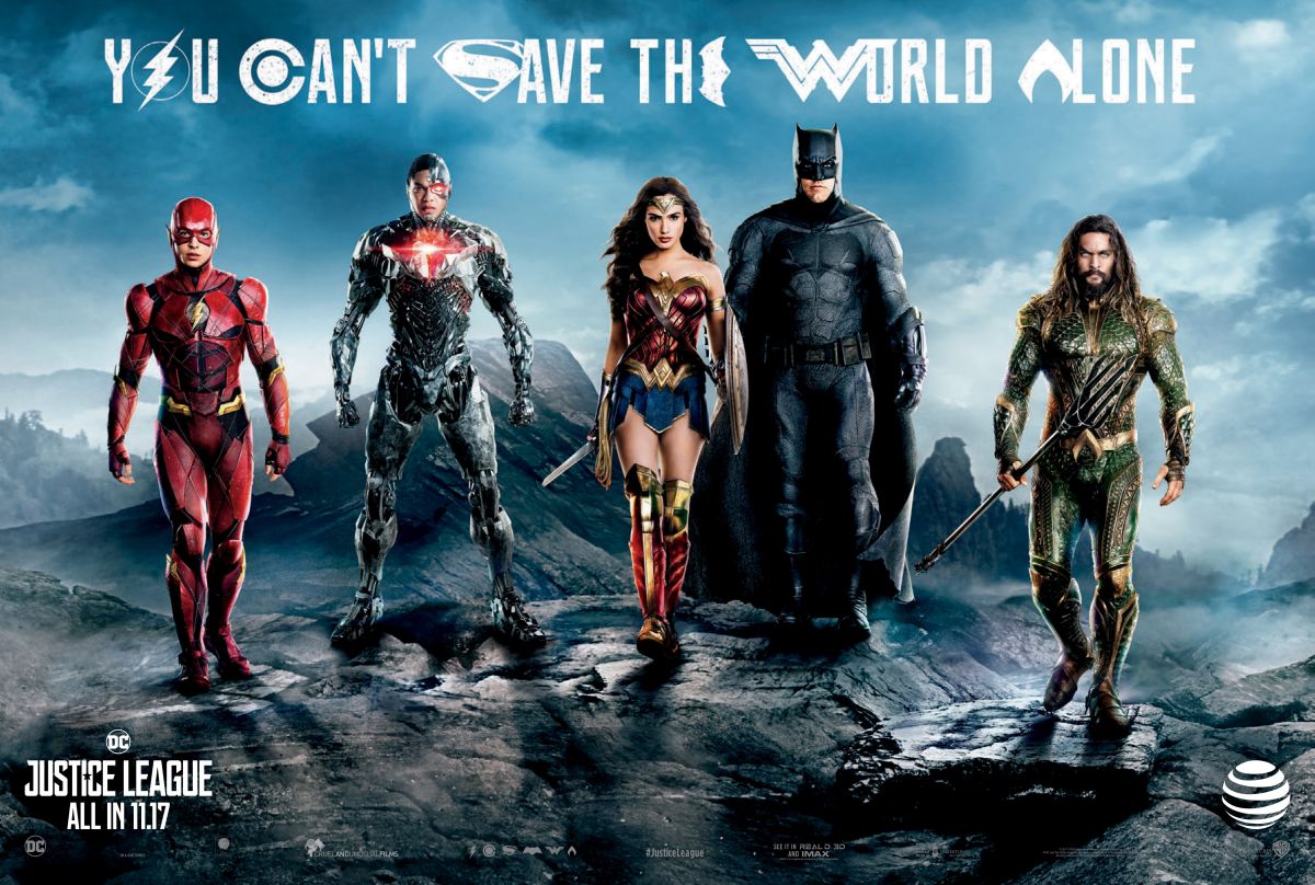 'Justice League' se está apoderando de Times Square con el nuevo viaje enfermo de Batmobile y Bruce Wayne