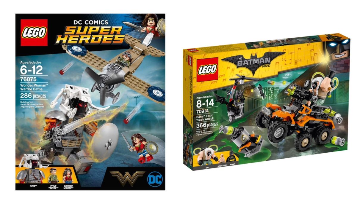 Revisión de LEGO Wonder Woman Warrior Battle and Bane Toxic Truck Attack