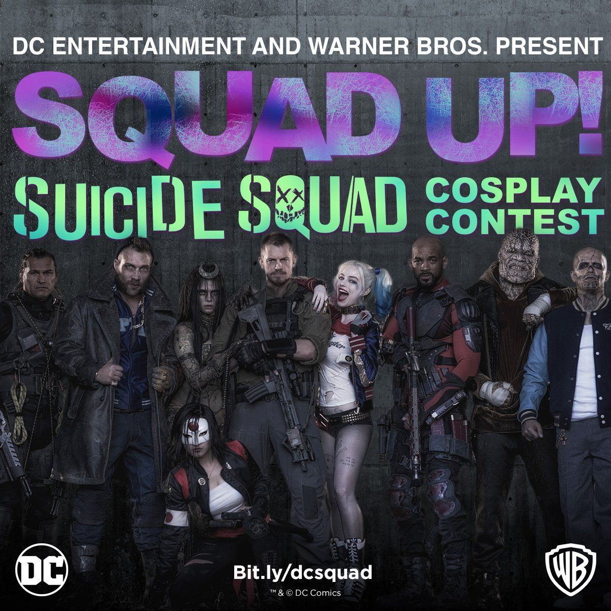 Gana un viaje a Comic-Con en el concurso de cosplay Suicide Squad