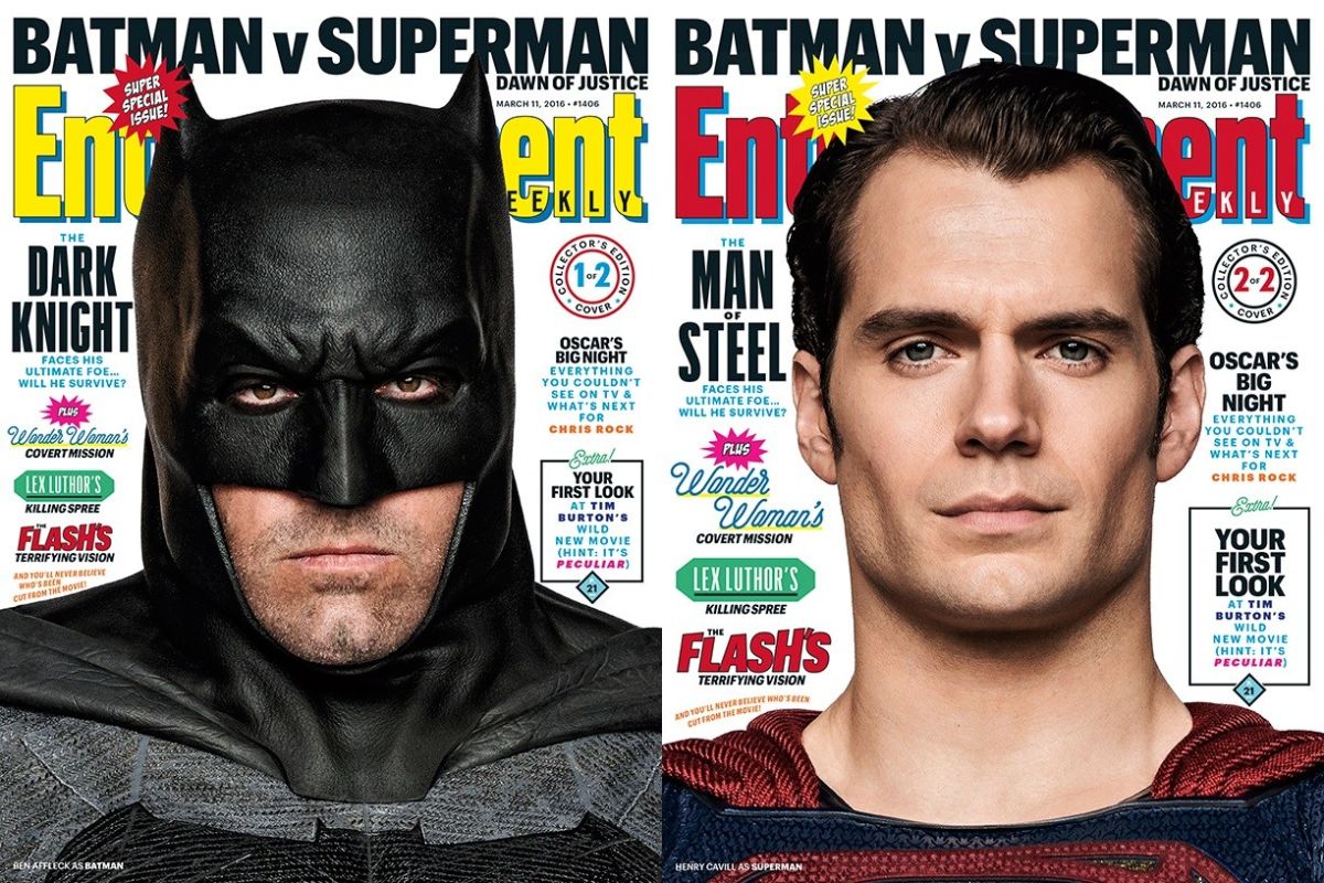 Batman y Superman honran la última portada de Entertainment Weekly