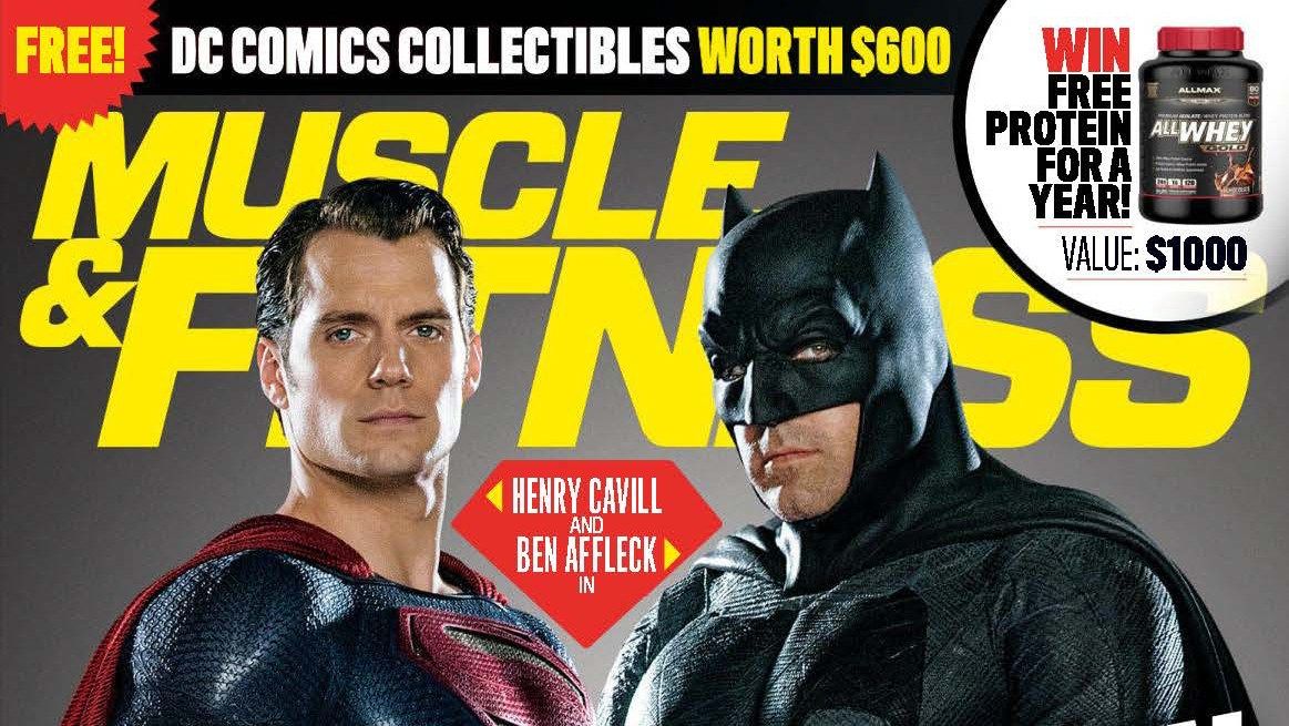 La revista Muscle & Fitness explica cómo Ben Affleck se unió para 'Batman v Superman'