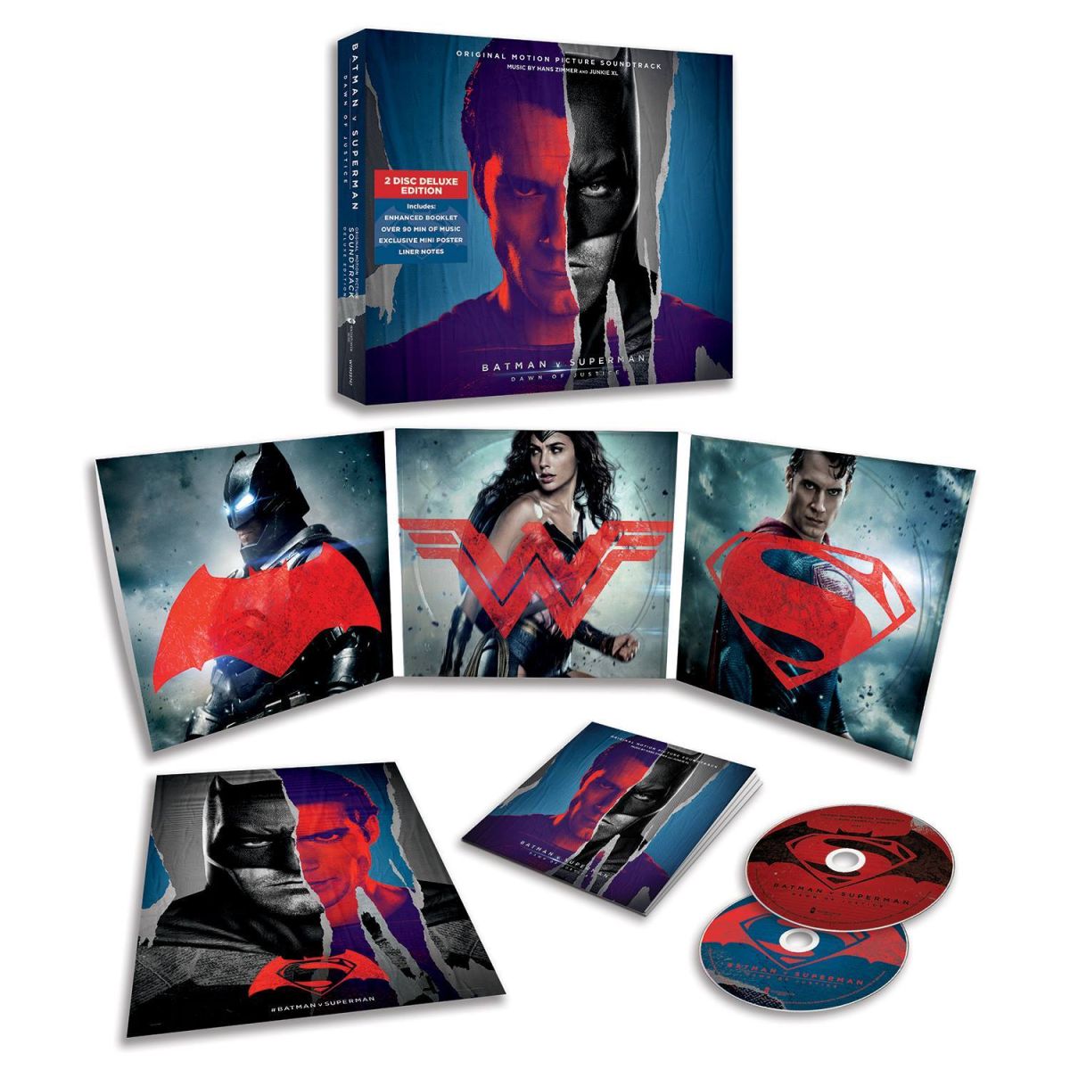 La banda sonora de 'Batman v Superman' llegará el 18 de marzo, pero puedes verla aquí mismo