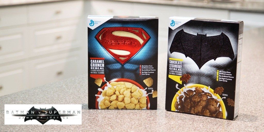 General Mills acaba de lanzar el cereal 'Batman v Superman'