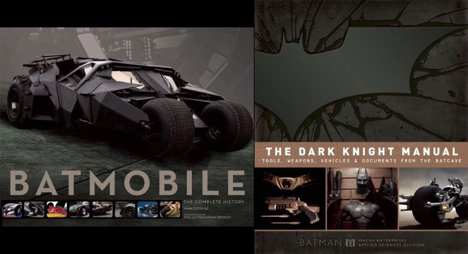 Reseñas de libros: Batmobile: The Complete History and The Dark Knight Manual