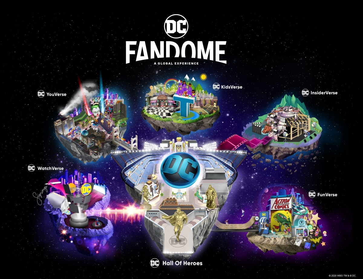 Warner Bros. y DC anuncian la experiencia de fan virtual de DC FanDome