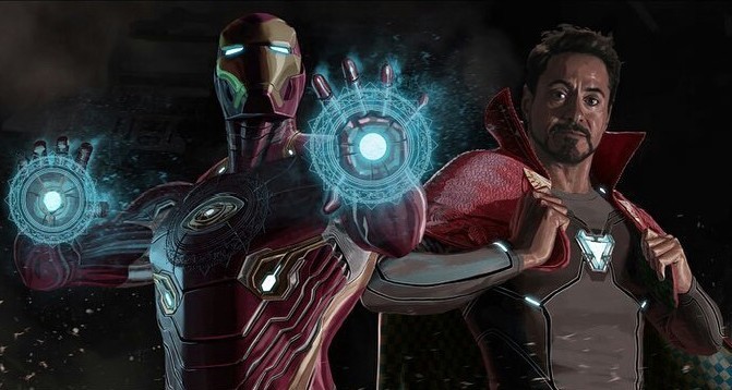 Doctor Strange se pone la armadura de Iron Man en la imagen de la escena eliminada de Avengers: Infinity War