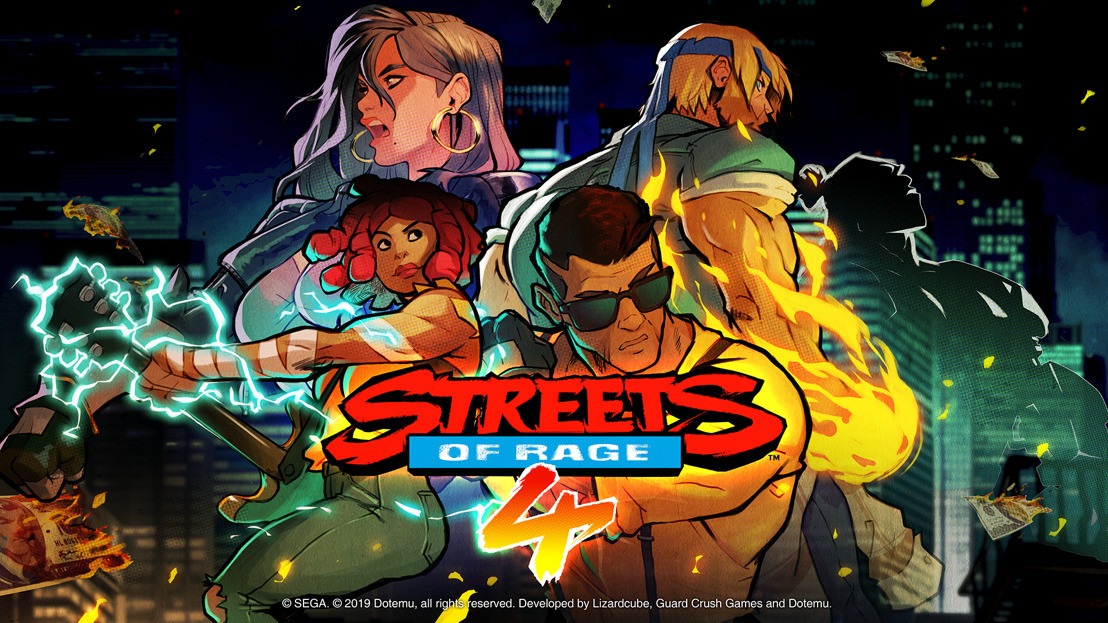 Streets of Rage 4 tiene fecha de lanzamiento en abril y tráiler de Battle Mode