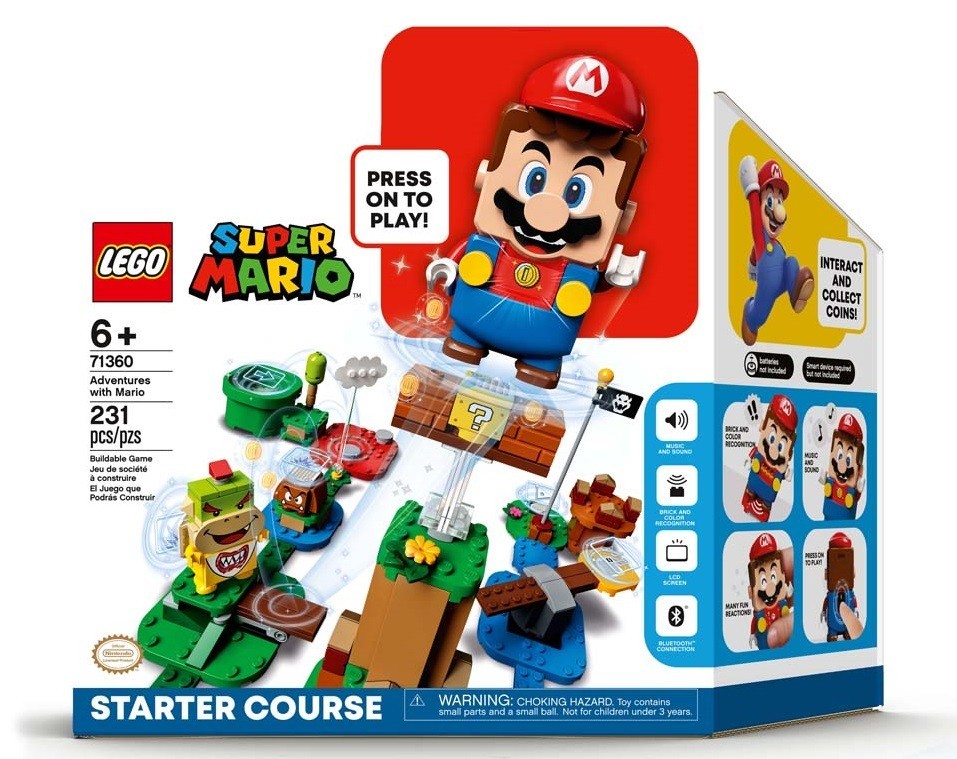 Se presentan oficialmente los juegos de expansión y curso de iniciación LEGO Super Mario