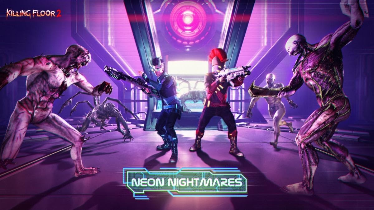 La actualización de Killing Floor 2 Neon Nightmares trae nuevas armas y un mapa completamente nuevo