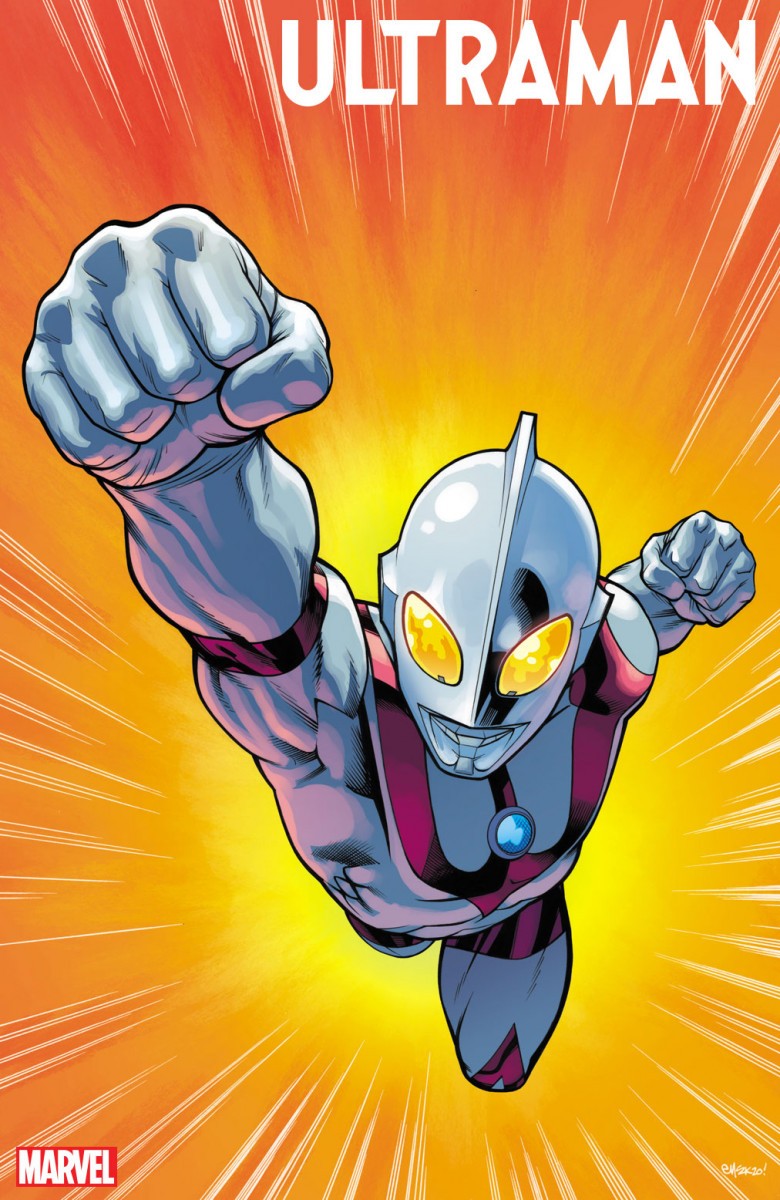 Arte de portada y equipo creativo revelados para el nuevo cómic Ultraman de Marvel