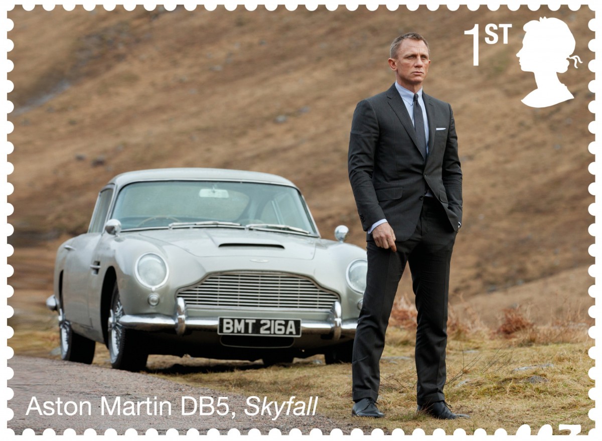Royal Mail celebra la franquicia de James Bond con una nueva colección de sellos