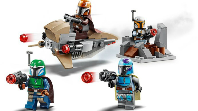 LEGO trae adelante un paquete de batalla mandaloriano de Star Wars