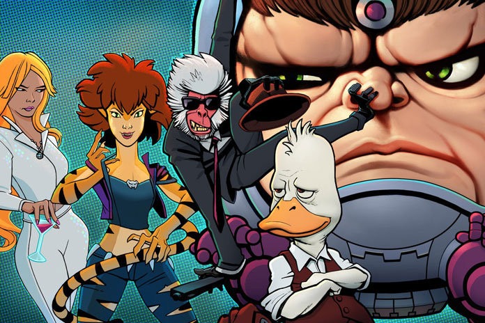 Marvel se enfrenta a la serie animada Howard the Duck y Tigra & Dazzler