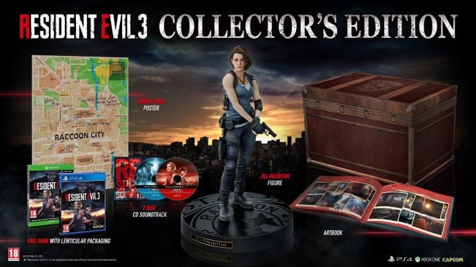 La edición de coleccionista de Resident Evil 3 ya está disponible para pre-pedido