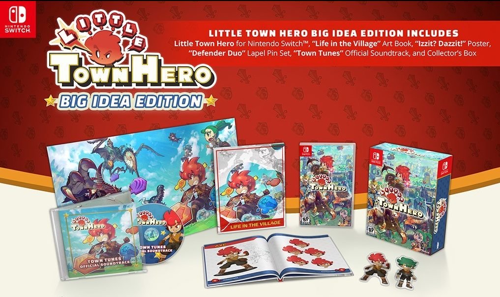 Little Town Hero Big Idea Edition llegará a Nintendo Switch esta primavera