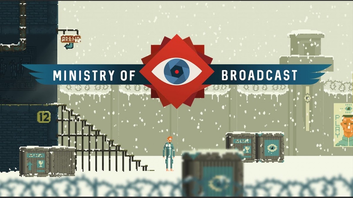 El juego de plataformas orwelliano Ministry of Broadcast llegará a Steam y Utomik a finales de enero