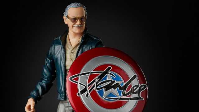 Hasbro Marvel Legends Stan Lee figura saluda al hombre