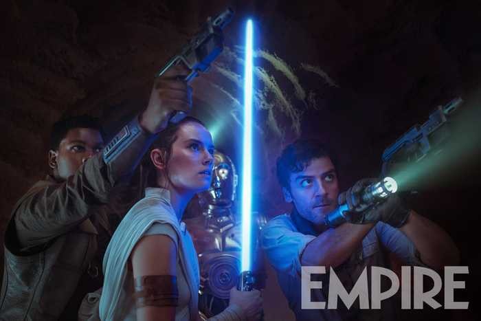 Rey, Finn y Poe están listos para la acción en la nueva imagen de Star Wars: The Rise of Skywalker