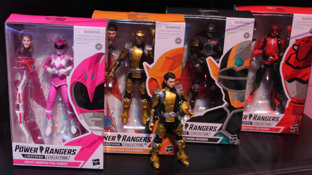 El equipo de Power Rangers de Hasbro habla sobre nuevas ofertas