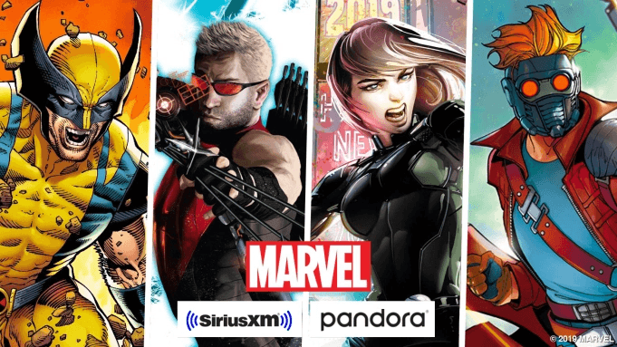 Marvel anuncia podcasts con guiones de Wolverine, Hawkeye, Black Widow y Star-Lord