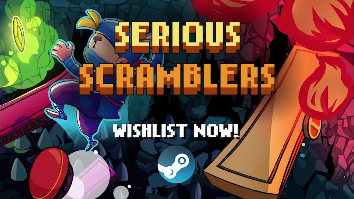 Platformer Serious Scramblers llegará a Steam este noviembre