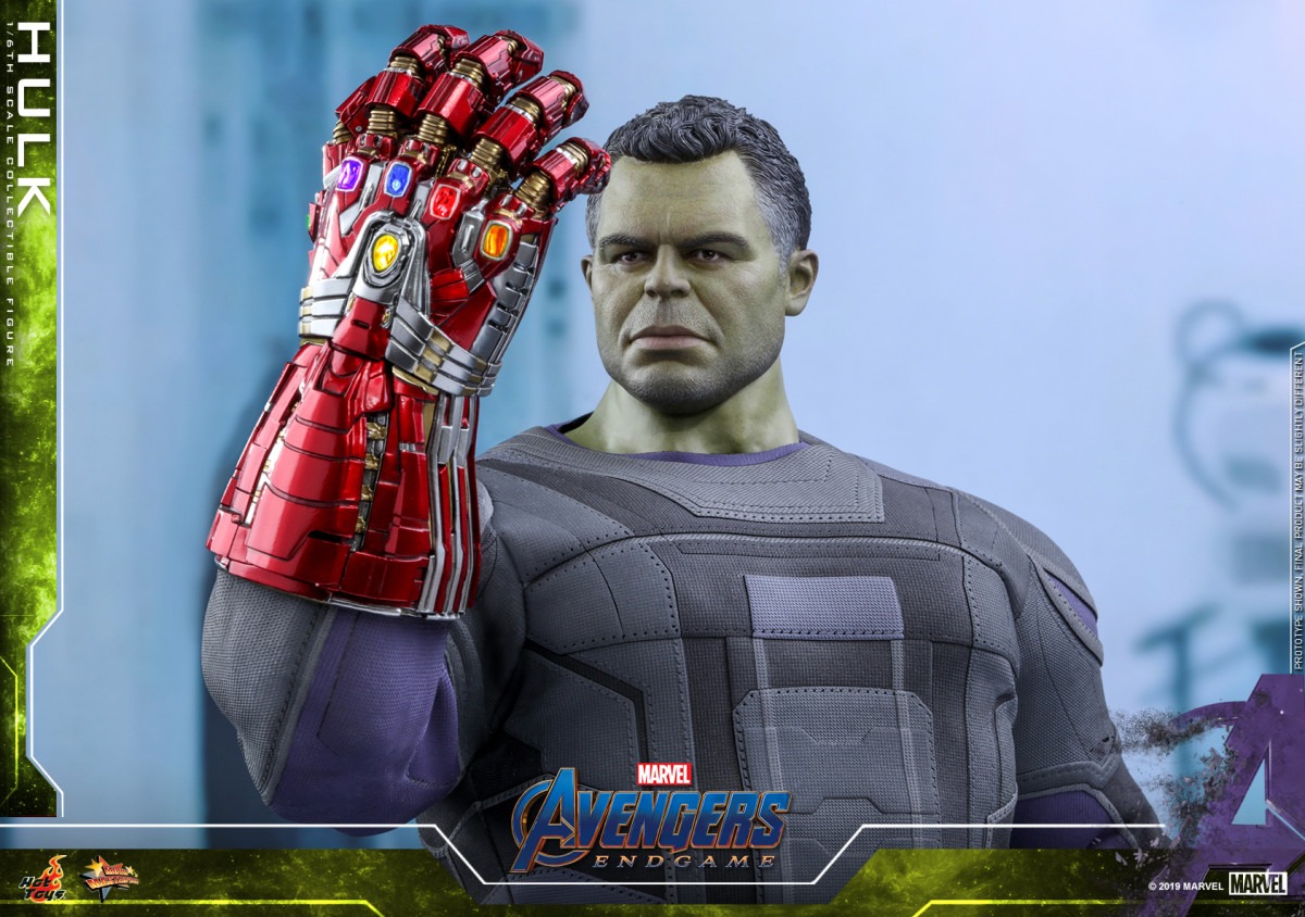Vengadores: Figura de la serie Masterpiece de la película Endgame Hulk revelada por Hot Toys