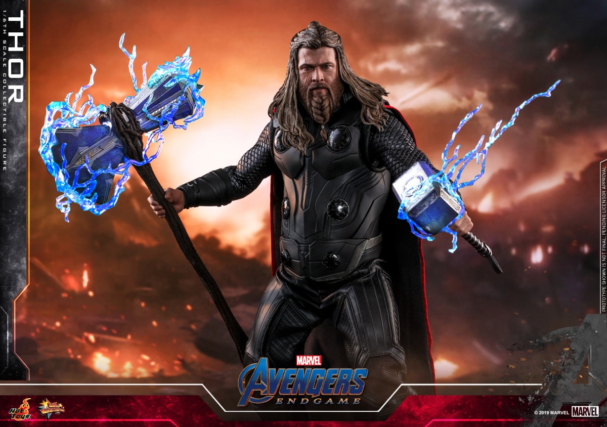 Hot Toys presenta su figura de Avengers: Endgame Thor Movie Masterpiece Series