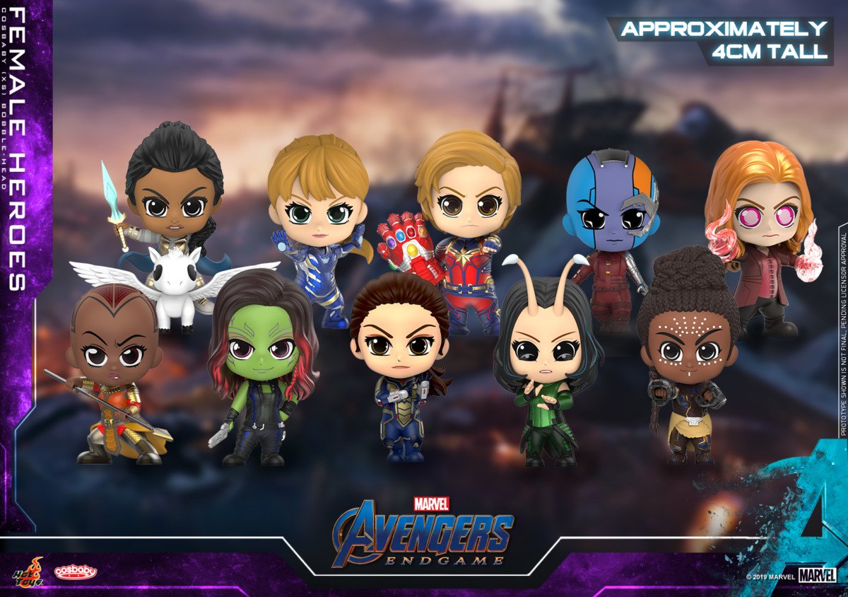 Hot Toys presenta la nueva ola de Avengers: figuras coleccionables de Endbame Cosbaby