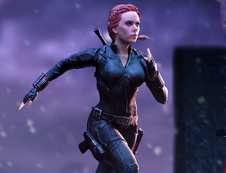 Avengers de Iron Studios: Endgame Battle Diorama Series Black Widow presentado