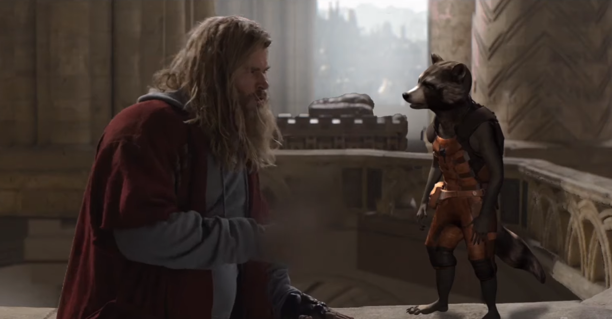 Thor y Rocket Raccoon aparecen en la escena eliminada de Avengers: Endgame