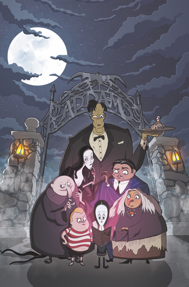 IDW se vuelve espeluznante con The Addams Family: The Bodies Issue