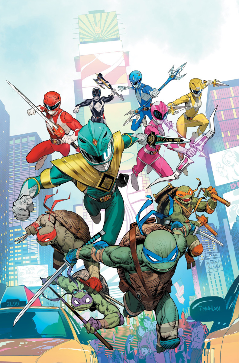 Se anuncia la serie de cruce de Mighty Morphin Power Rangers / Teenage Mutant Ninja Turtles