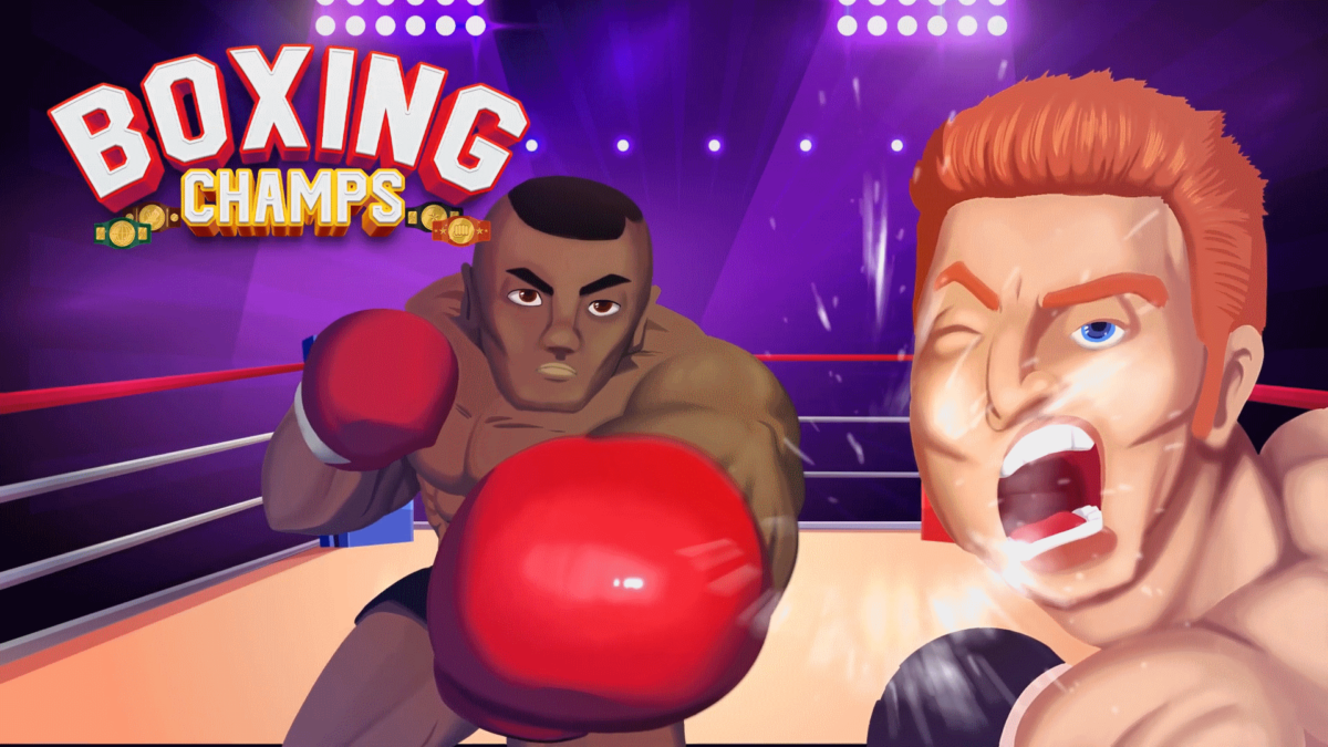 Juego de boxeo de arriba hacia abajo Boxing Champs disponible ahora en Nintendo Switch