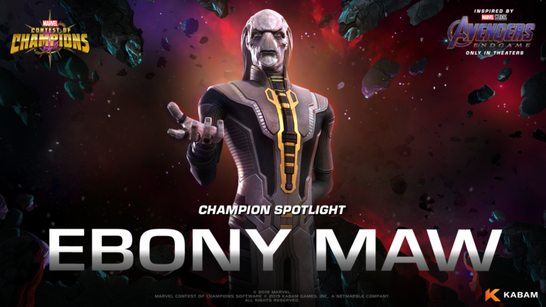 Avengers: Endgame's Ebony Maw se une al Marvel Contest of Champions