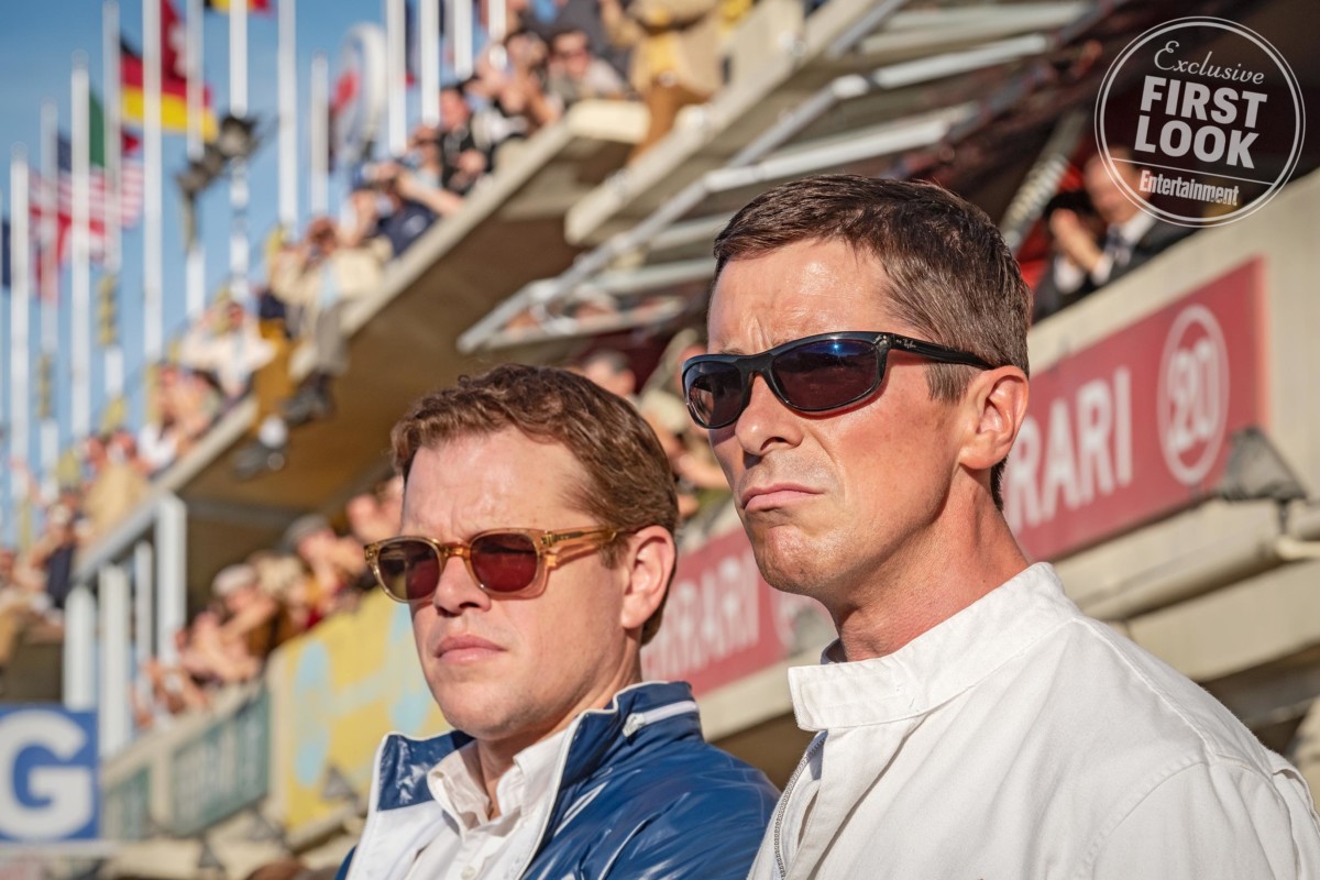 Matt Damon y Christian Bale en las primeras imágenes de Ford v Ferrari