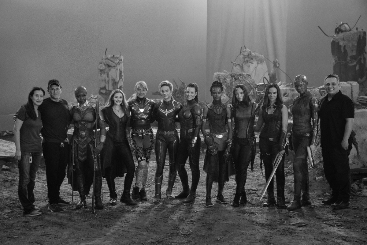 Las heroínas femeninas de Marvel se reúnen para la imagen detrás de escena de Avengers: Endgame