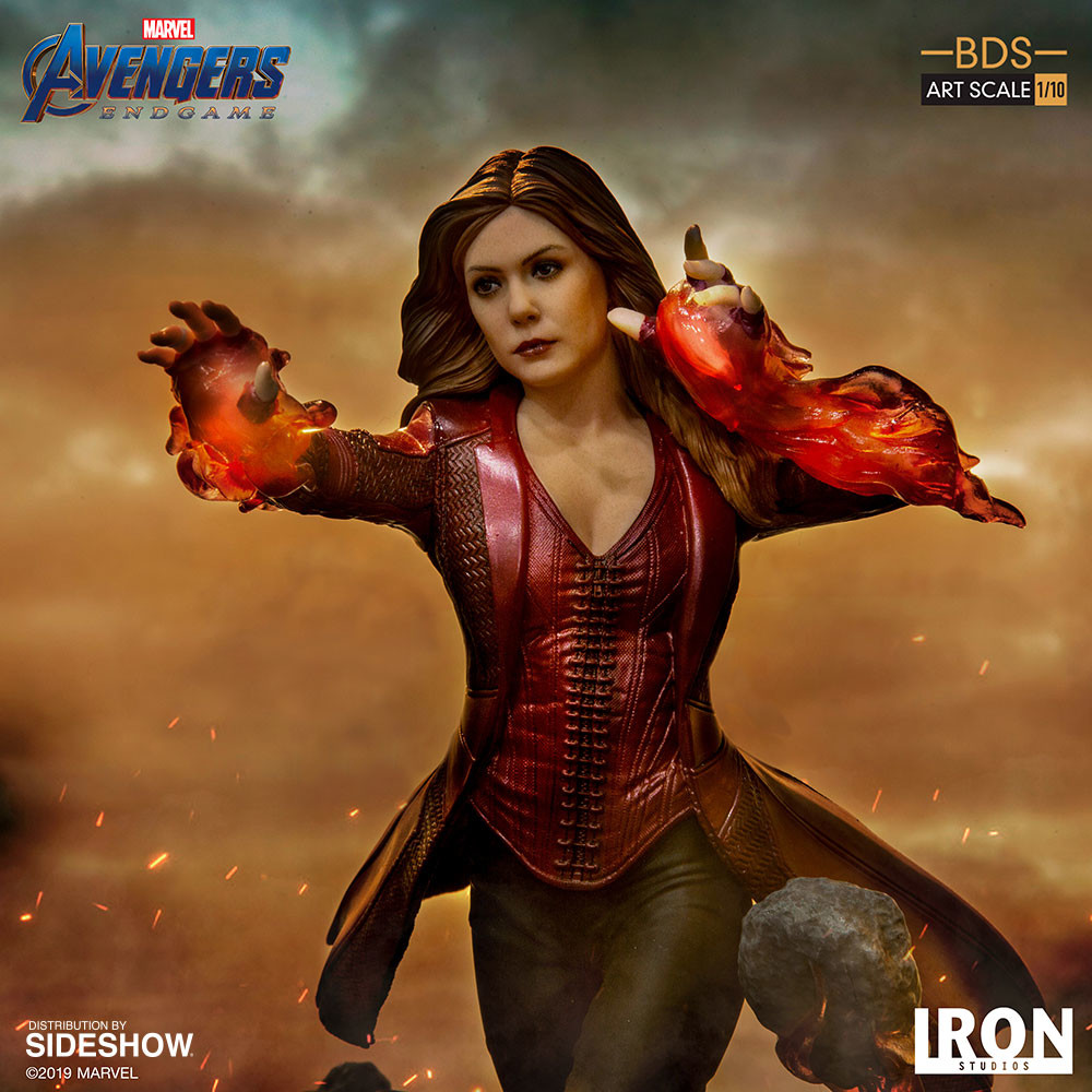 Scarlet Witch se une a Avengers de Iron Studios: Endgame Battle Diorama Series