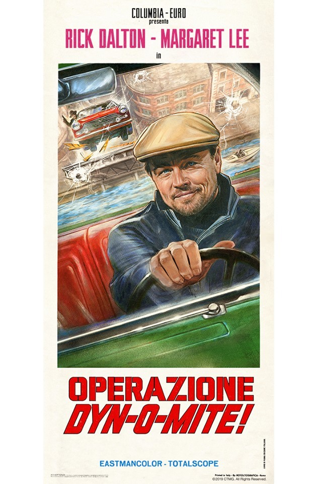 Once Upon a Time in Hollywood de Quentin Tarantino recibe un póster de 'película dentro de la película'