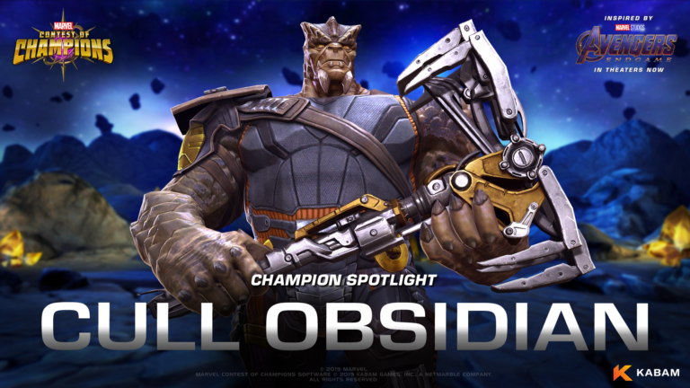 Cull Obsidian de The Black Order se une a Marvel Contest of Champions